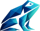 frogg origami frog logo